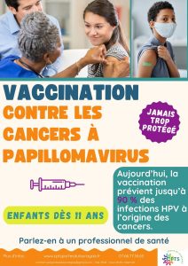 Lire la suite à propos de l’article Vaccination HPV