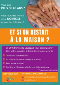 Lire la suite à propos de l’article MAINTIEN A DOMICILE