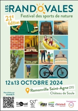 Affiche des randovales 2024